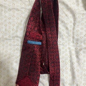 Red Patterned Men's Pants